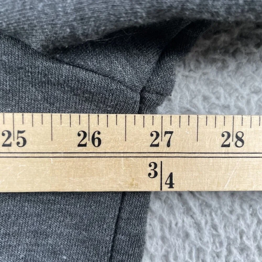 Orvis Sweater Mens XXL Grey 1/4‎ Snap Button Pullover Winter
